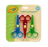 Crayola Toddler Safety Scissors (3pk), Blunt Tip Training Scissors for Preschool Learning Activities, Right & Left Handed, Toddler Back to School Essentials