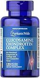 Puritan's Pride Glucosamine Chondroitin Complex for Women and Men, Dietary Supplement for Joint Health, 120 Rapid Release Capsules