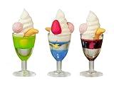 Town Square Miniatures Dollhouse Ice Cream Sundaes 1/6 Scale Sweet Shop Confectionery Store Accessory