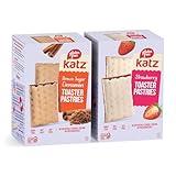 Katz Gluten Free Snacks Variety Pack. Toaster Pastries. Easy Breakfast Food Or Anytime Healthy, Gluten and Dairy Free, Nut Free, Peanut Free, Soy Free. Snacks - Adults Kosher Snacks. 8 OZ (Pack Of 2)