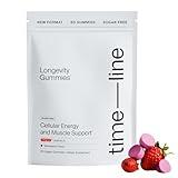Timeline Mitopure Urolithin A Supplement Gummies - Clinically Proven Support for Healthy Aging and Cellular Renewal - Mitoceutical for Muscle Strength and Longevity