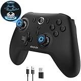 C6 Wireless PC Controller, Bluetooth Game Controller - 1000Hz Hall Triggers & Joysticks for Windows PC, Nintendo Switch Pro/OLED/Lite, Steam Deck, Android TV/Mobile, iPhone MAC & Tesla Vibration Turbo