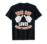 This Guy Loves Sweet Potatoes Apparel Cooking T-Shirt