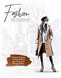 Fashion Sketchbook with Figure Templates - Fashion sketchbook for girls, and boys, Fashion Sketch Template, Fashion Designers Sketchbooks for Fashion ... sketch, designing clothes book for students