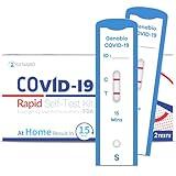 Genabio COVID Home Test (1 Pack - 2 Tests) – FDA EUA Authorized, 15-Minute At-Home Results, HSA/FSA Eligible, OTC At Home Covid Test Kit, Nasal Swab, Ages 2+