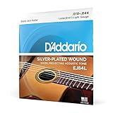 D'Addario Gypsy Jazz Acoustic Guitar Strings - EJ84L - Loop End - Light, 10-44