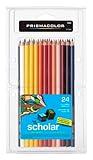 Prismacolor Scholar Colored Pencils, Adult Coloring, 24 Pack
