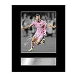 Lionel Messi IM Pre Printed Signature Signed Mounted Photo Display #11 Printed Autograph Picture 10x8 Inch Mount