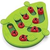 Catstages Buggin' Out Puzzle & Play, Interactive Treat Puzzle Cat Toy 13 in x 9.5 in, Green