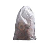 TamBee 100Pcs 5.9" x 7.87" Disposable Drawstring Tea infusers Tea Filter Bags for Loose Tea Herbs Spice Bags for Brew Tea Cold Brew Coffee（ 5.9" x 7.87" /15 x 20cm） (100)