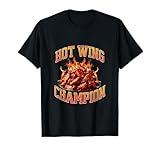 Hot Wing Champion Spicy Buffalo Chicken Wing Contest Winner T-Shirt