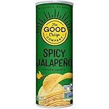 THE GOOD CRISP COMPANY Spicy Jalapeno Potato Crisps, 5.6 OZ