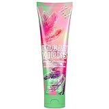 Devoted Creations Vacay Vibes Tanning Lotion – Indoor/Outdoor Tropical Bronzing Cocktail Infused with Skin Quenching Watermelon and Guava Extracts, plus Electrolyte Enhanced Coconut Water – 8.5 oz.
