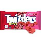TWIZZLERS Bites Cherry Flavored Licorice Style, Chewy Candy Bag, 16 oz