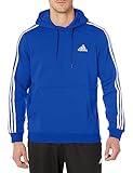adidas Men's Essentials Fleece 3-stripes Hoodie, Semi Lucid Blue, XX-Small