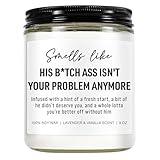 Younift Funny Scented Candles, Divorce Gifts for Women, Divorce Party Decorations - Cheer up, Breakup Gifts for Women, Newly Divorced Woman, Her - Break up, Ex Boyfriend Presents - 9 oz
