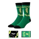 Funny Socks Gift Ideas for Men - Big Dill Pickle Gifts, Novelty Silly Cool Crazy Socks for Teen Boys