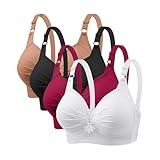 My Account No Underwire Back Smoothing Bralette Everyday Bra Wireless Bras with Support and Lift Full Coverage Wirefree Bras Lift Sagging Breasts Bralette Deals of The Day Prime Today only