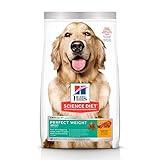 Hill's Science Diet Perfect Weight, Adult 1-6, Weight Management Support, Dry Dog Food, Chicken Recipe, 25 lb Bag