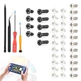 40PCS Full Screws Set for Nintendo Switch Lite Screw Replacement Console Head Accessories Parts with Repair Tools