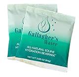 GALLAGHER'S WATER 2 Pack All-Natural Equine Hydration Treat - Enhancement Powder Mix Horse Drink Treat to Help Encourage to Drink Water - Made with All Natural Ingredients, FEI Compliant