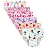Winging Day Little Girls Assorted Prints Panties Size 5 (6-Pack)