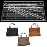 RIVEENY Handbag Shoulder Bag Acrylic Template,Leather Pattern Handbag Acrylic Leather Pattern Leather Templates for Tote Bag Handbag