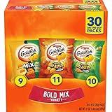 Goldfish Bold Mix Variety Pack Snack Crackers, 1 oz Snack Packs, 30 Ct Box