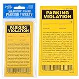 Laughing Smith Prank Parking Tickets - Funny Fake Parking Tickets - Hilarious Gag Gifts - Novelty Parking Enforcement - Funny Adult Gifts Funny Gifts for Men and Women Practical Joke