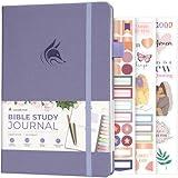Clever Fox Bible Study Journal – Church Notes Notebook – Note Taking & Journaling Kit – Faith Based Religious Gifts & Accessories (Lavender)
