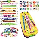 HFWDGTAO Friendship Bracelet Making Kit for Girls Birthday Present for Teen Girl, Arts and Crafts String Maker Tool Arts and Crafts Toy for Kids Ages 8-12 (Purple-1168)