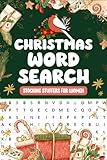 Stocking Stuffers for Women: Christmas Word Search: Word Search Puzzle Book for Adults, Best Stocking Stuffers for Women, Fun Christmas Activity Book