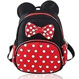 Cute Small Girls Backpack for Toddler Bookbag Gifts Little Kids Backpacks for Girl Mini Mouse Toys Daycare Bag Child Kindergarten School Preschool Backpacks Children Toddler Accessories Travel Bags