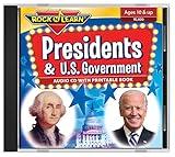 Presidents & U.S. Government Audio CD with Printable Book by Rock 'N Learn