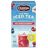 Celestial Seasonings Cold Brew Red, White & Blueberry Iced Tea Bags 18 tea bags