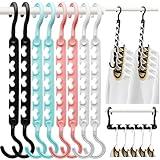 8-Pack-Closet-Organizers-and-Storage,Sturdy Organization-and-Storage-Hangers-Space-Saving for Wardrobe,Dorm-Room-Essentials for College Students Girls Smart Clothes Hanger