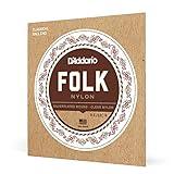 D'Addario Set Classic Guitar Folk Clr Spc Ball (EJ32C)