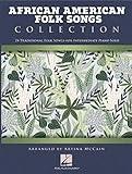 African American Folk Songs Collection Songbook | 24 Traditional Songs for Intermediate Piano Solo | Educational Piano Sheet Music Book | Cultural Music Book for Students and Teachers