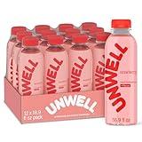Unwell Hydration Electrolyte Drink For Rapid Hydration + Focus – Strawberry, 12 Pack