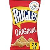 Bugles Original Crispy Corn Snacks, Snack Bag, 7.5 oz