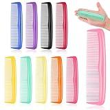 HOFASON 500 Pack Combs Bulk for Women Kids, Individually Wrapped Plastic Pocket Hair Combs Set Small Bulk Travel Combs for Styling, Homeless, Hotel, Shelter, Nursing Home, Charity, 10 Colors
