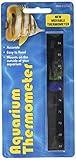 LCR Hallcrest LLC 43330972: Liquid Crystal Aquarium Thermometer Vertical