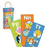 Melissa & Doug Poke-a-Dot Alphabet Learning Cards - Interactive Alphabet-Themed Learning Cards For Toddlers And Preschoolers