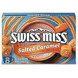 Swiss Miss Salted Caramel Flavored Hot Cocoa Mix, 1.38 oz pack of 8