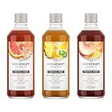 SodaStream Crafted Cocktail Mixers: Non-alcoholic mixers expertly crafted for sparkling cocktails & mocktails, Variety Pack, 11.1 FL OZ (Pack of 3)