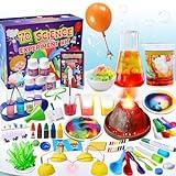 UNGLINGA 70 Lab Experiments Science Kits for Kids Educational Scientist Toys Birthday Gifts Idea for Girls Boys, Chemistry Set, Erupting Volcano, Fruit Circuits, S.T.E.M Activities Science Project