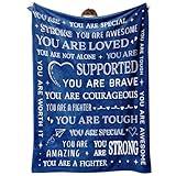 SteadStyle Blanket Gifts for Women or Men - Get Well Blanket, Inspirational Gifts for Her Him, Feel Better After Surgery Present, Thinking of You Gift for Mom Friend Sister Coworker, 60'' x 50''