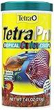 TetraPro Tropical Color Crisps, Fish Food With Natural Color Enhancers, Tropical Fish Food, 7.41 Ounces