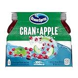 Ocean Spray Cran-Apple Cranberry Apple Juice Drinks, 10 Fl Oz (Pack of 6)