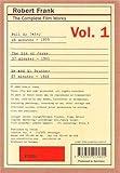 Robert Frank: The Complete Film Works: Volume 1: Pull My Daisy, The Sin of Jesus, Me and My Brother
